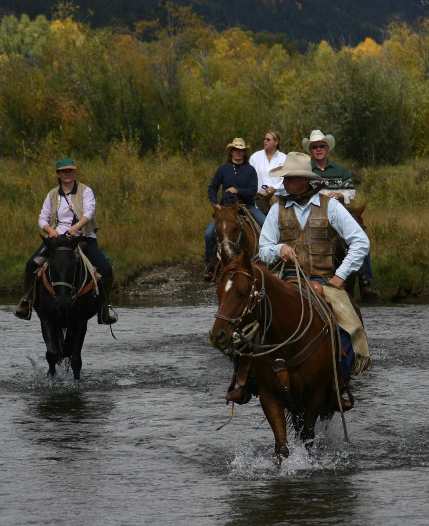 Colorado horseback riding at Rainbow Trout Ranch Colorado dude ranch