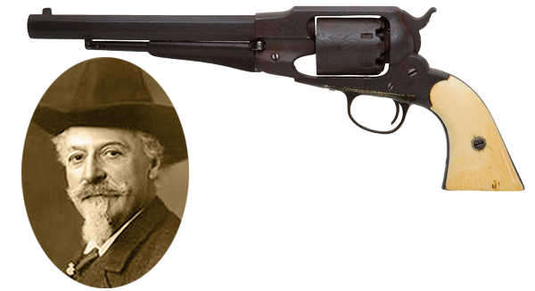 Buffalo Bill Cody Remington New Model Army .44 percussion revolver