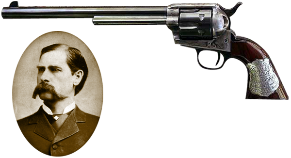 Wyatt Earp and his Colt .45