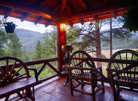 Main Lodge Porch