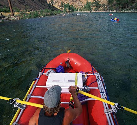 Whitewater rafting