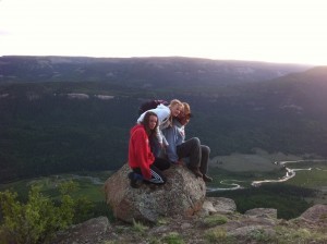 Teens on the Overnight Ride